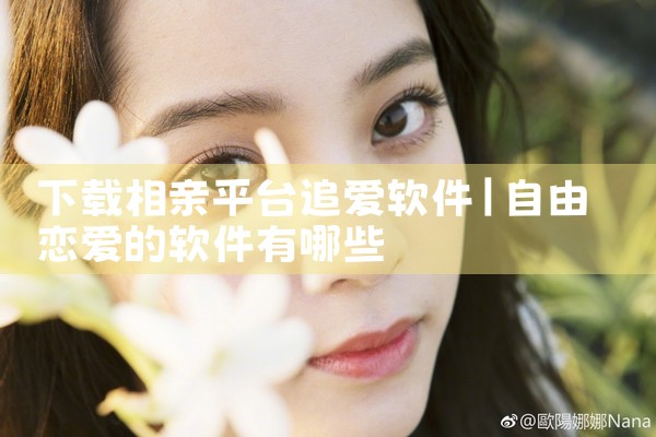 下载相亲平台追爱软件
